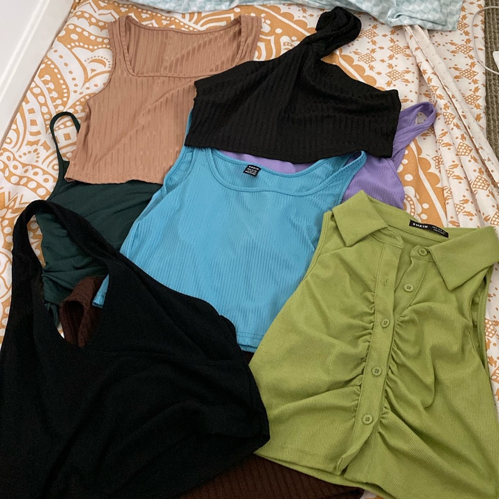 SHEIN -Bundle of crop tops!!!